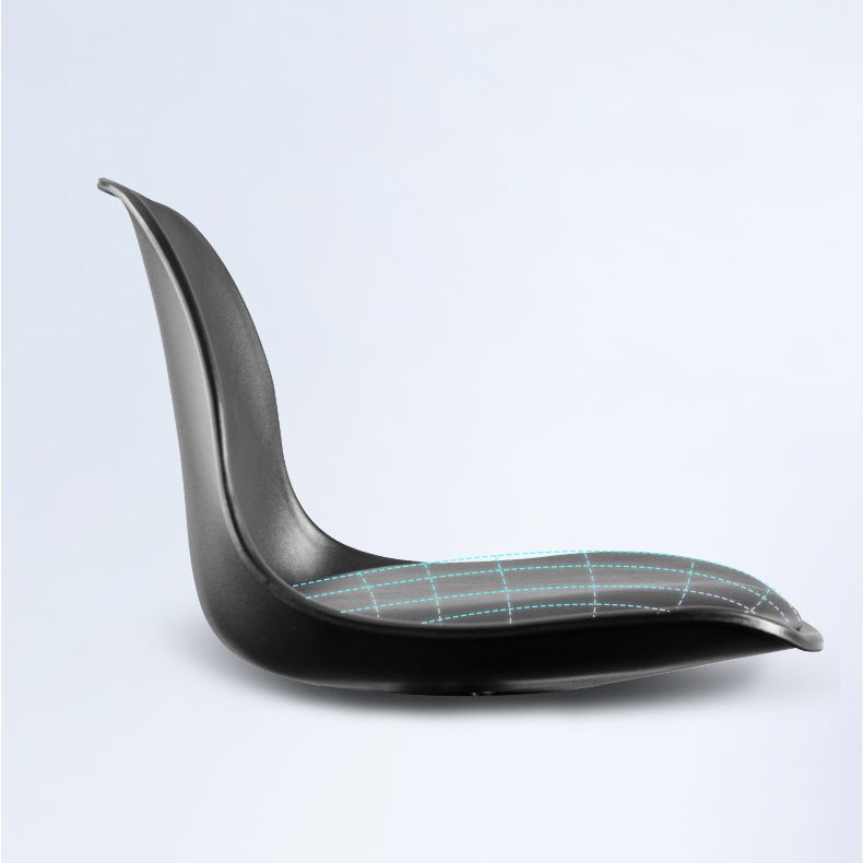 Modern Home Adjustable Height Stool Matte Finish Upholstered Barstools