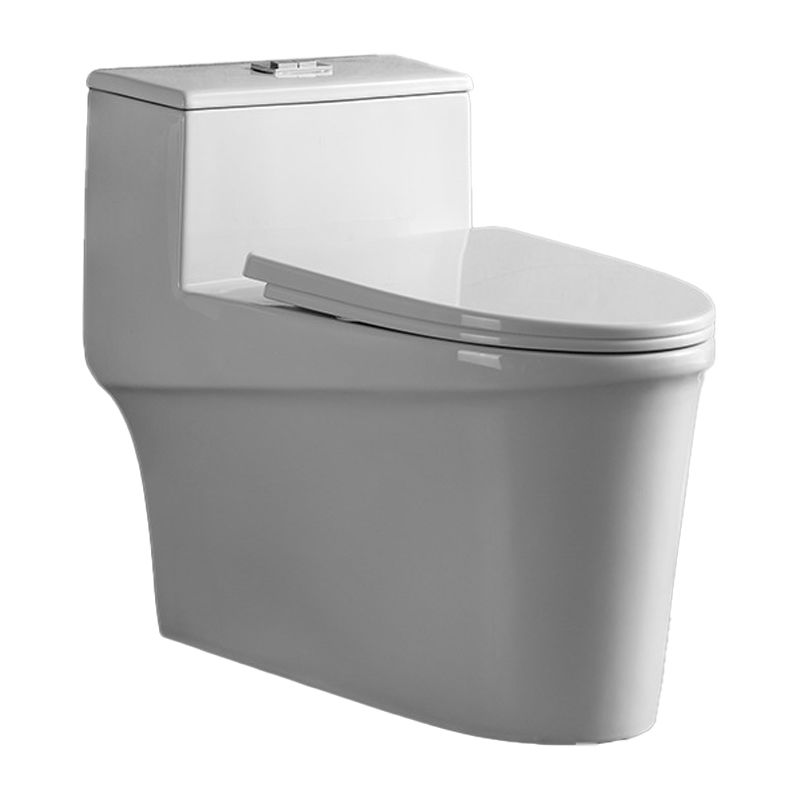 Modern Flush Toilet One Piece Toilet All-In-One Siphon Jet Toilet