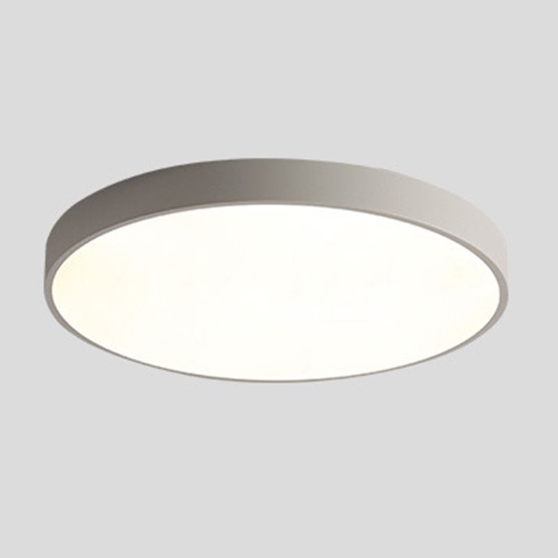 Modern Circular Ceiling Mount Light Fixture Metal Flush Mount Ceiling Lighting Fixture for Office