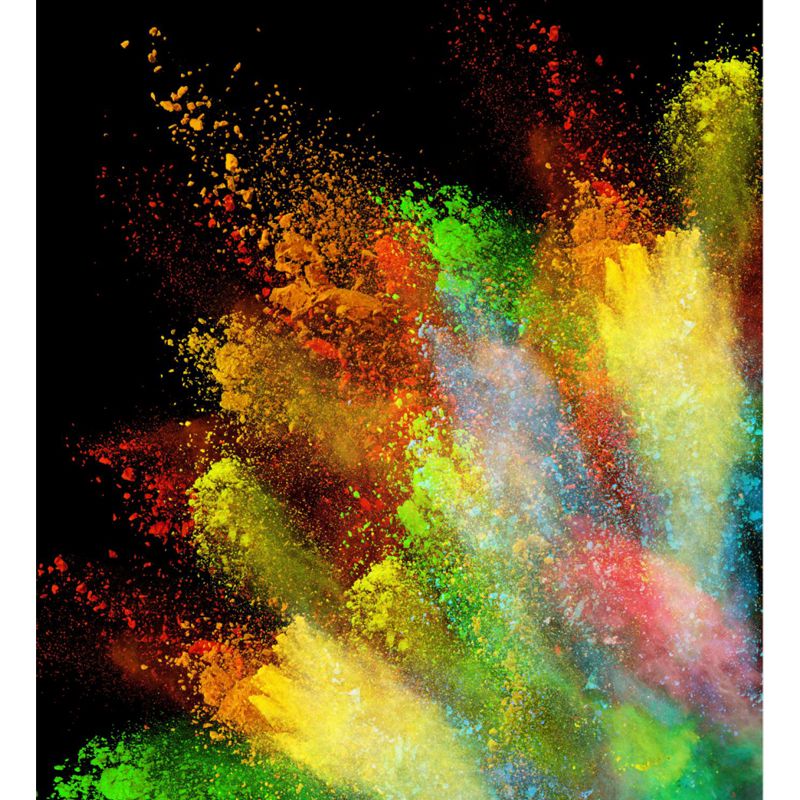 Colorful Blast Powder Wallpaper Mural Waterproofing Modern Living Room Wall Decor