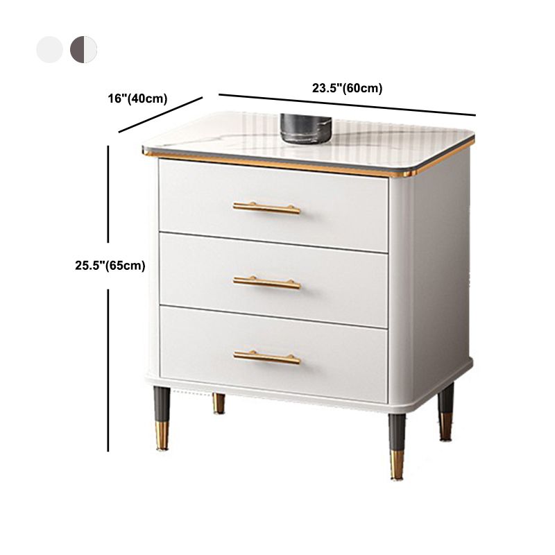 15.74" Wide Wood Accent Chest with Straight Legs Contemporary Chest