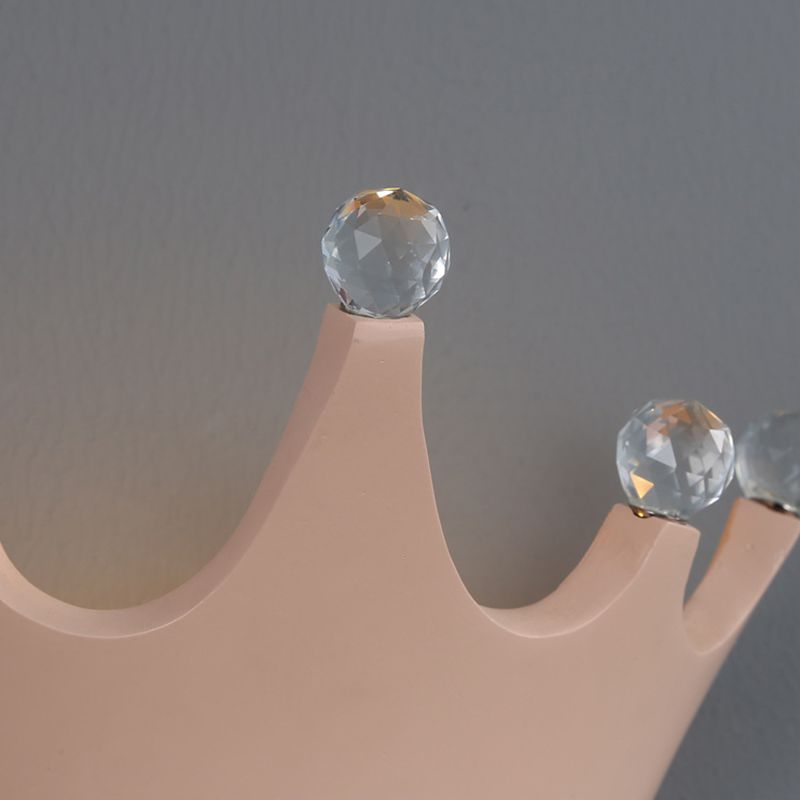 Crystal Crown Shape Wall Light Modern Style 2 Lights Wall Light Sconce