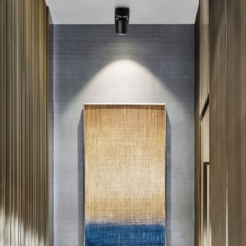 Zylindrische Galerie Spotlight Aluminium Nordic LED Downlight Flush Mount Beleuchtung