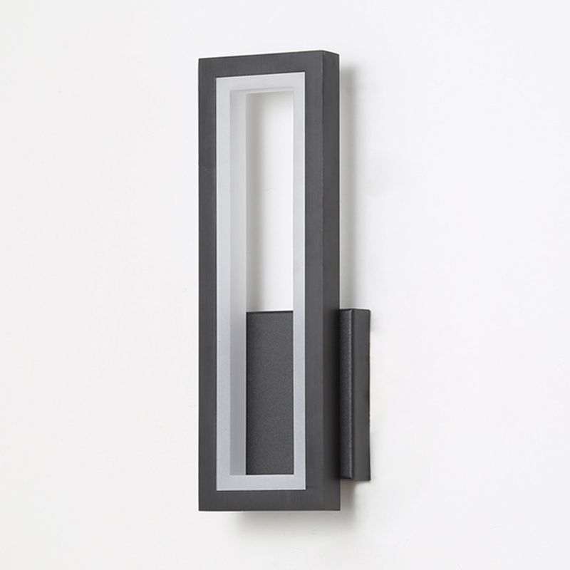 Simple Geometric Wall Lamps Metal Wall Light Fixture for Living Room