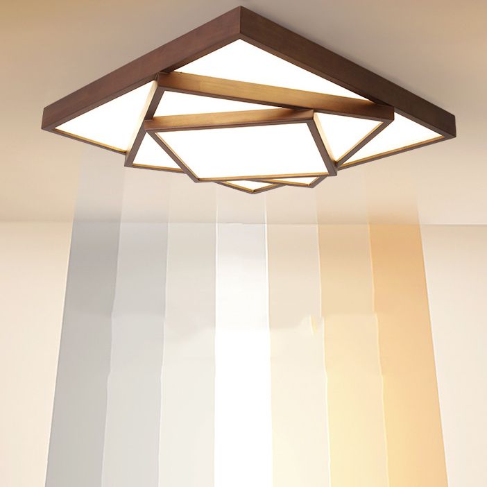 Square Flush Mount Ceiling Light Modern Flush Mount Ceiling Fixture