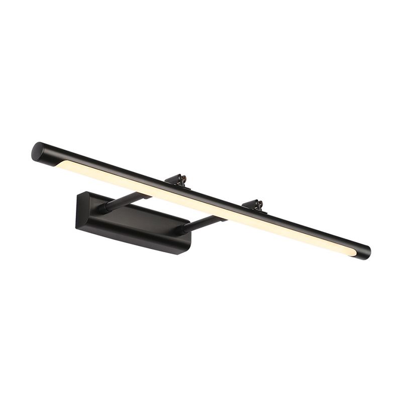 Modern Style Strip Vanity Lighting Fixtures Metal 1 Light Vanity Wall Sconce