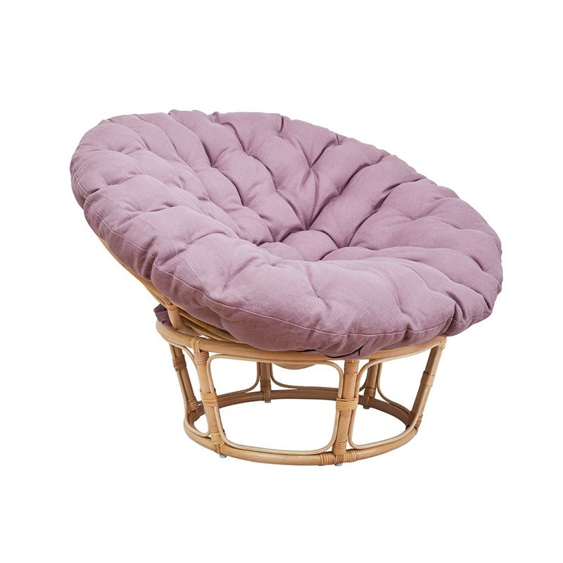 Linen Rattan Chair 27.5" H Arms Included Chair for Living Room