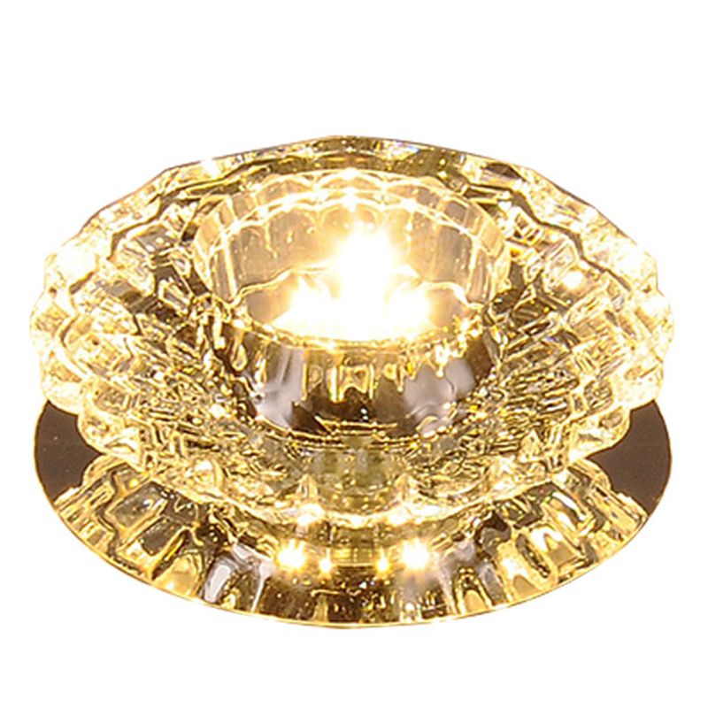 Voyant de cristal de style moderne simple, Mount Lighting for Corridor Living Room