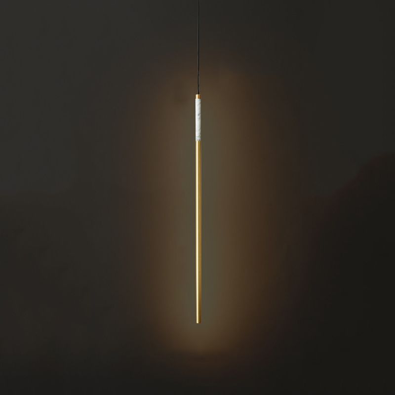 Luce al soffitto a led in marmo minimalista Luce lineare a 1 luce Light Light
