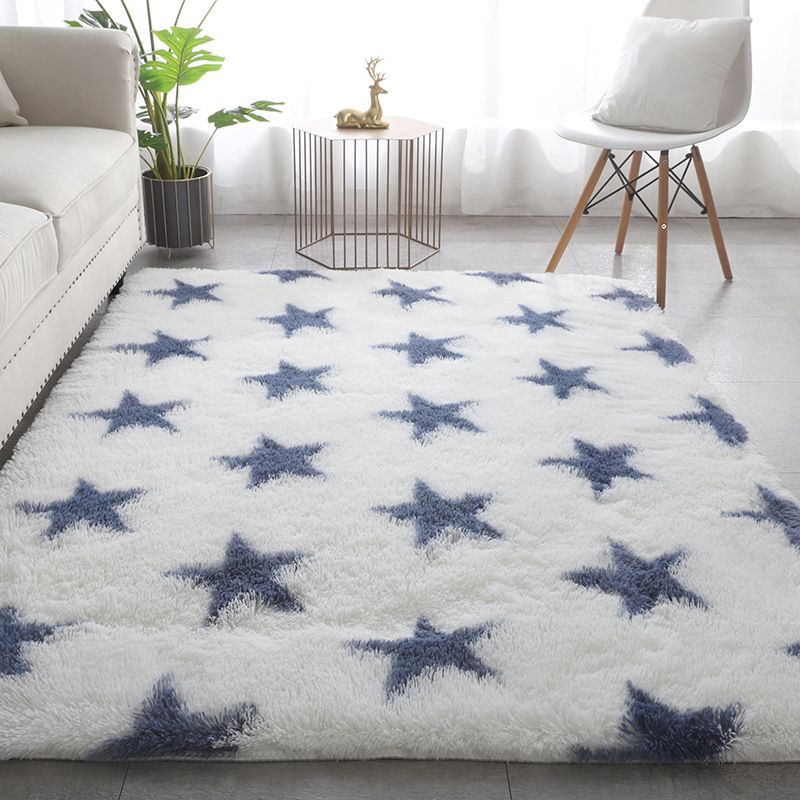 Tapis d'intérieur en polyester à tapis solide en polyester