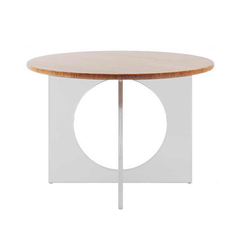 Modern 1/2/3/4/5 Pieces Dining Set Round Wood Dining Table for Dining Room