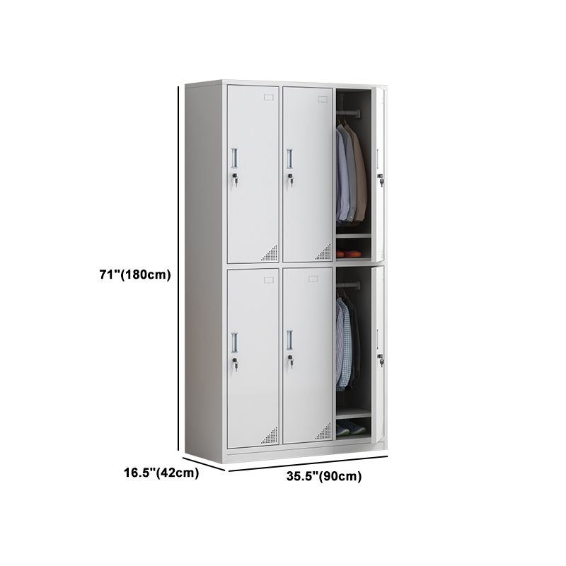 Hinged Contemporary Wardrobe Armoire Metal Wardrobe Cabinet for Home