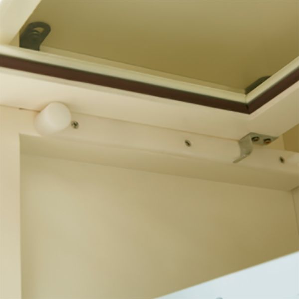 Contemporary Wooden Standard Bookcase Closed Back Bookshelf for Home Office