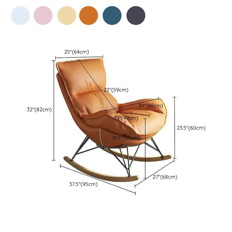 Modern Leisure Relaxing Rocking Chair Indoor Rocking Chair for Living Room
