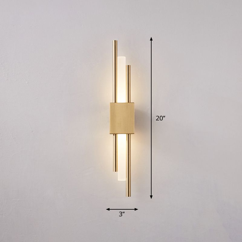 Luz de pared de la varilla de estilo posmoderna escalera acrílica led led led
