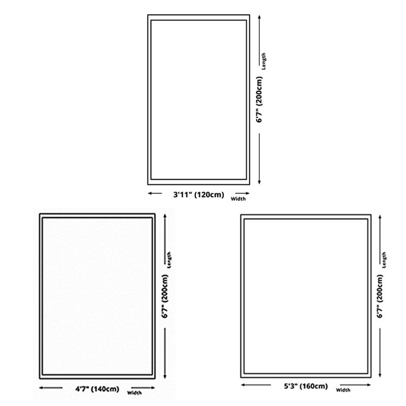 Creatief tapijt polyester abstract kunst tapijt niet-slip achterste binnenkleed tapijt voor woningdecoratie