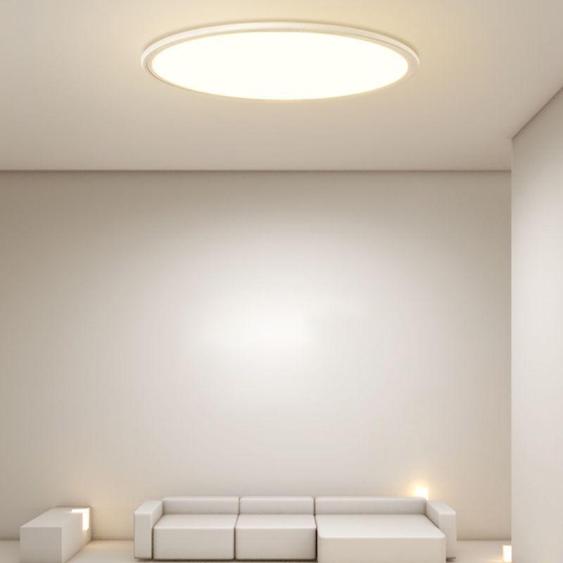 Ronde metalen LED-plafondlamp moderne stijl inbouwlamp voor eetkamer