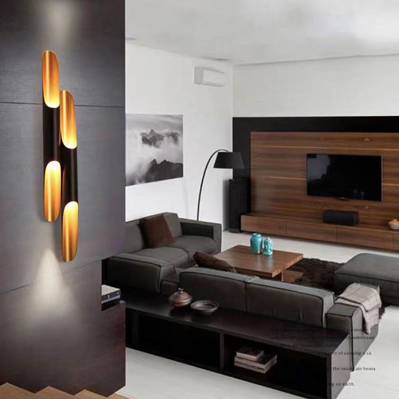 Postmodern Simplicity Metal Wall Lamp Household Wall Sconce Lighting Fixture