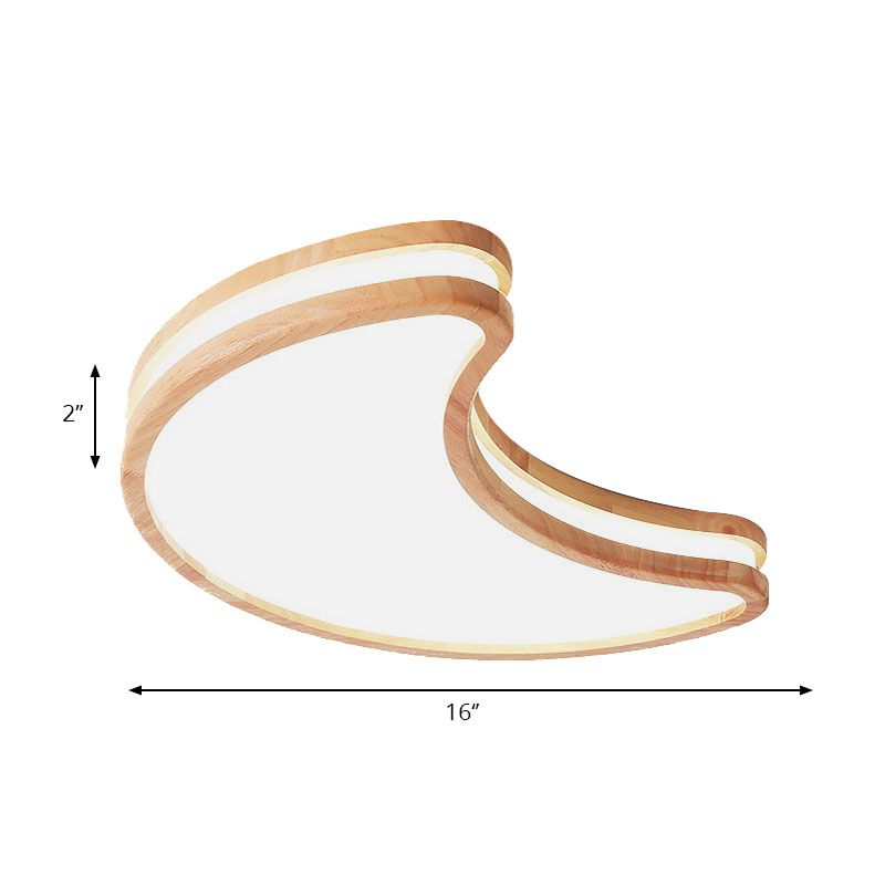 Scandinavische stijl Sky plafondmontage licht acryl witte LED-plafondlamp voor kinderslaapkamer