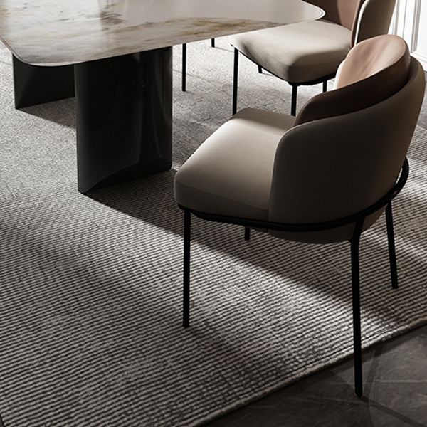 Modern 1/4/5/6/7 Pieces Dining Set Rectangle Stone Dining Table for Dining Room