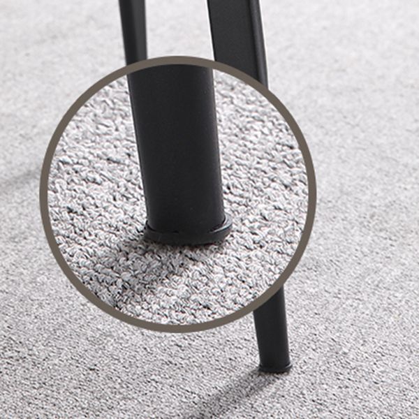 Chaises de salle à manger sans bras scandinaves en métal, chaise Parsons pour salle à manger, chaise d'appoint pour la maison