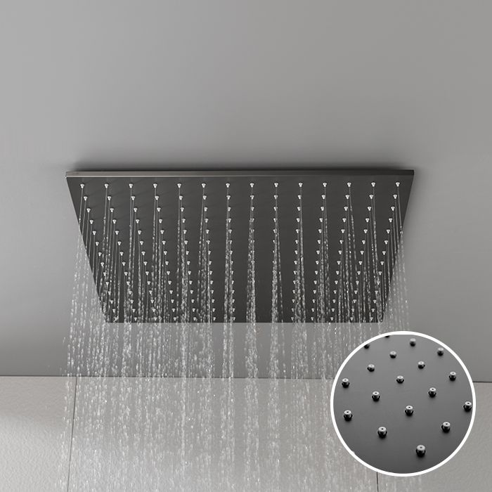 Modern Shower Trim Brass Slide Bar Included Adjustable Shower Head Shower Combo