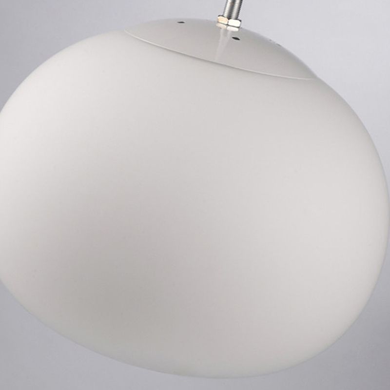 LAMPE DE TRAPLE DE FINE DE BOIS NORDIQUE 1-LIGHT BLANC SUSPENSION SUSPENSION POUR CAFE