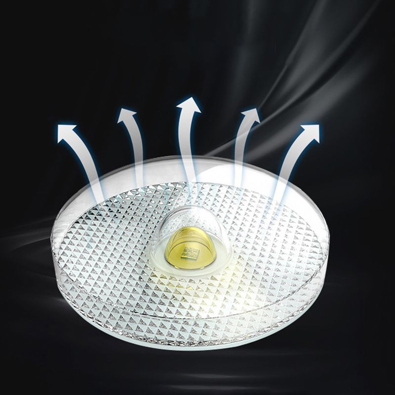 Modern Style Ceiling Fan Lamp Metal 1 Light Ceiling Fan Lighting for Living Room