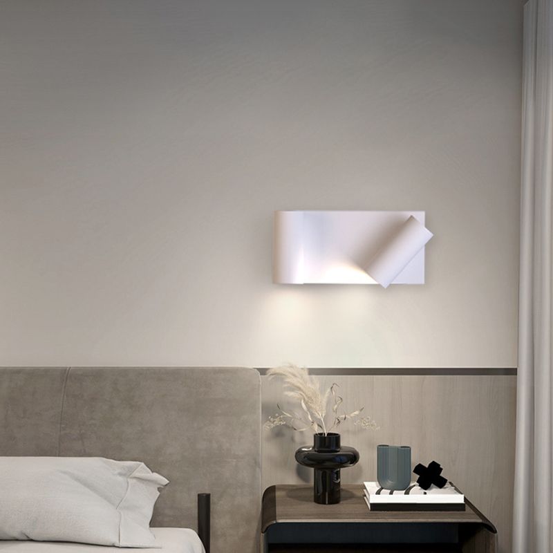 Geometric Wall Lighting Modern Metal 1 Light Wall Mount Lamp for Bedroom