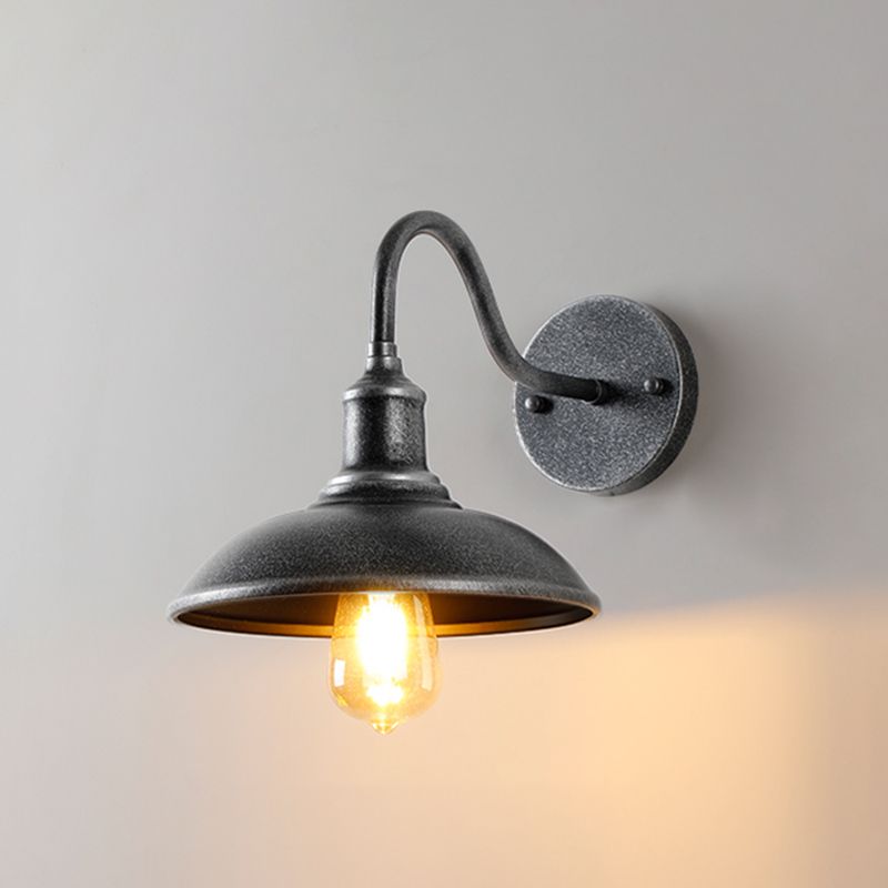 Lidwandmontaglampen Vintage Industrial Metall Wandleuchten Beleuchtungskörper für den Innenhof