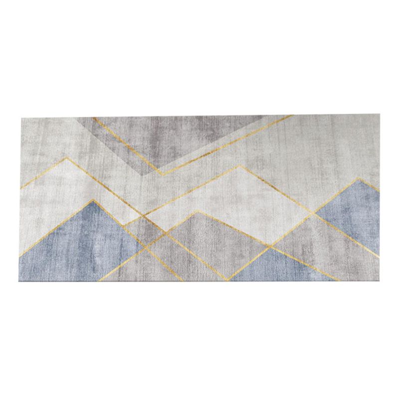 Modern Carpet Polyester Graphic Carpet Washable Carpet for Home Decor