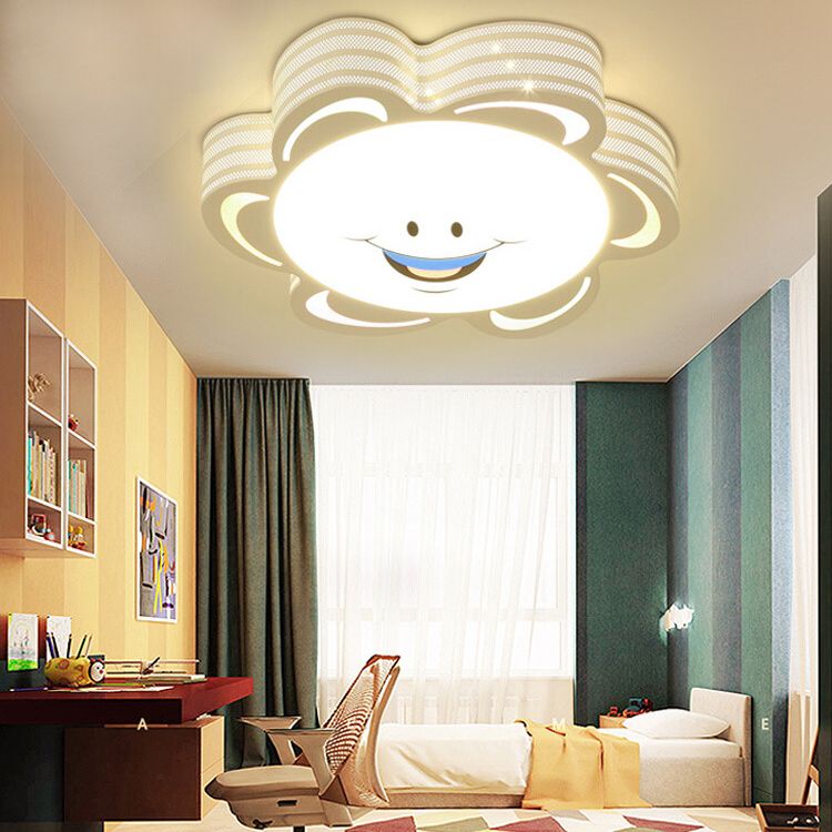 Cartoon Shaped Children Room LED Ceiling Light Kindergarten Acrylic Lighting Fixture for Bedroom