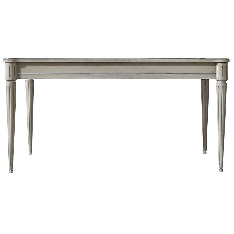 Modern Farmhouse Dining Table Set with 4 Legs Base Dining Room Furniture for Home Use