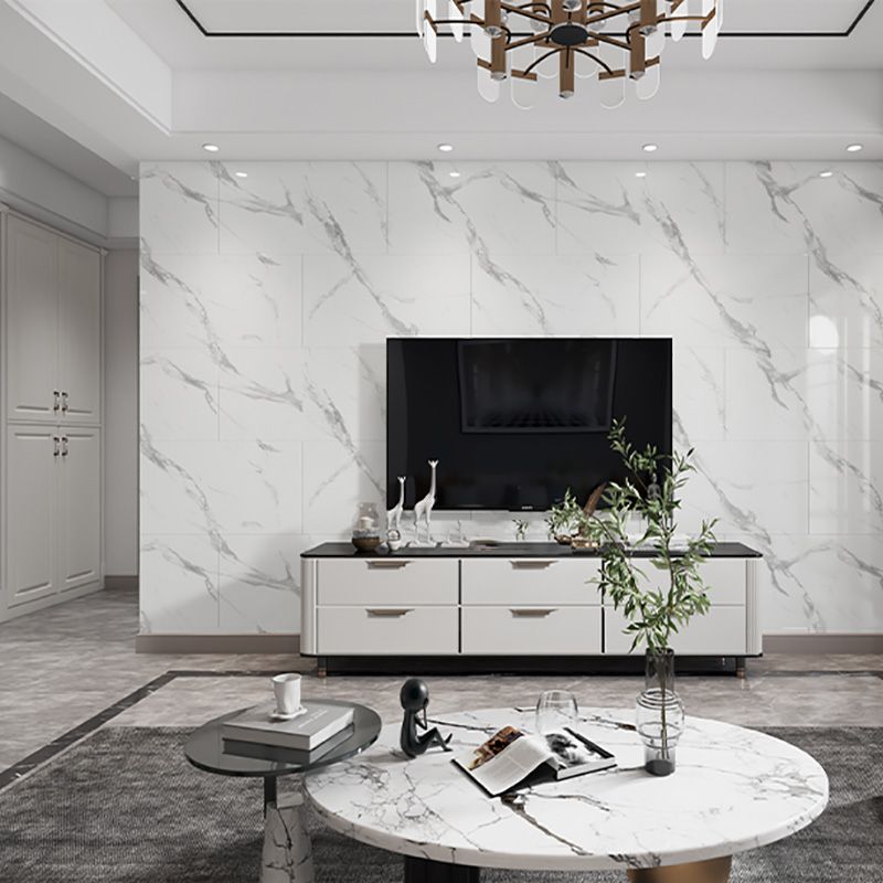 Rectangular  Peel and Stick Tiles Modern Peel and Stick Backsplash 5 Pack