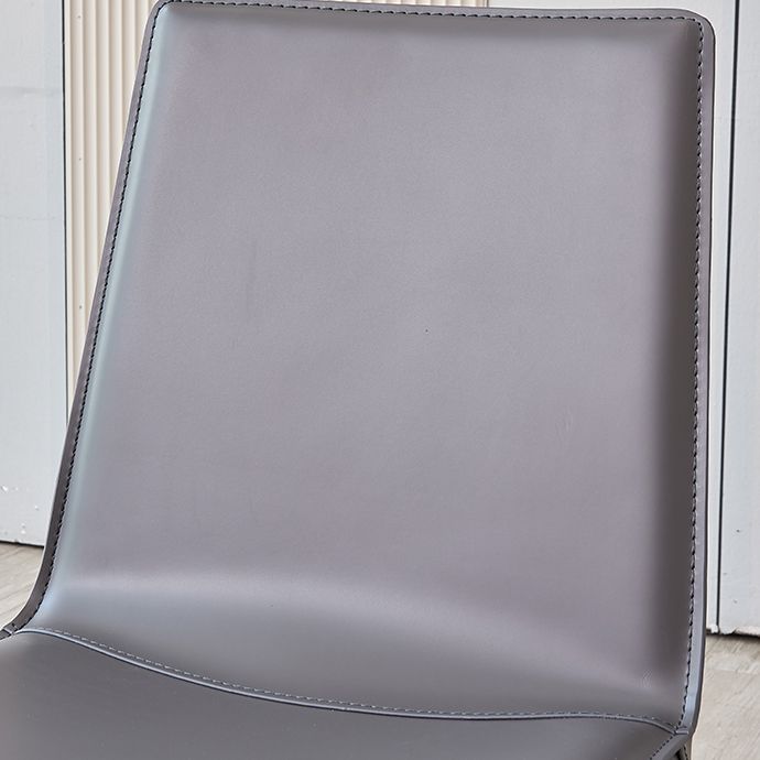 Modern Style Side Chair Faux Leather Dining Chair for Dining Room