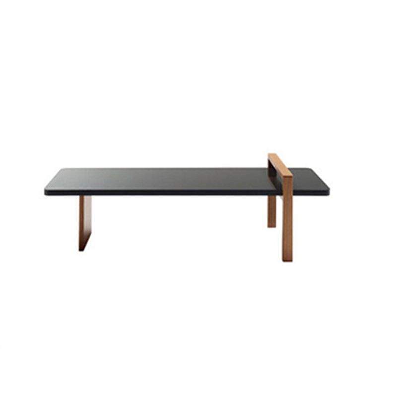 Contemporary Coffee Cocktail Table Solid Wood Coffee End Table