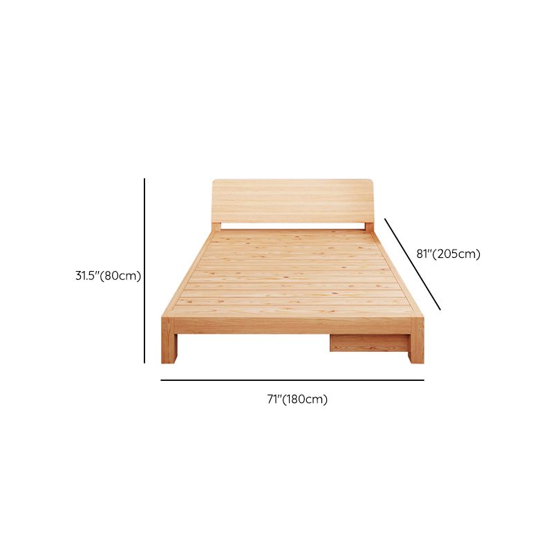 Adjustable Height Standard Bed Storage Bed Frame with Custom Legs