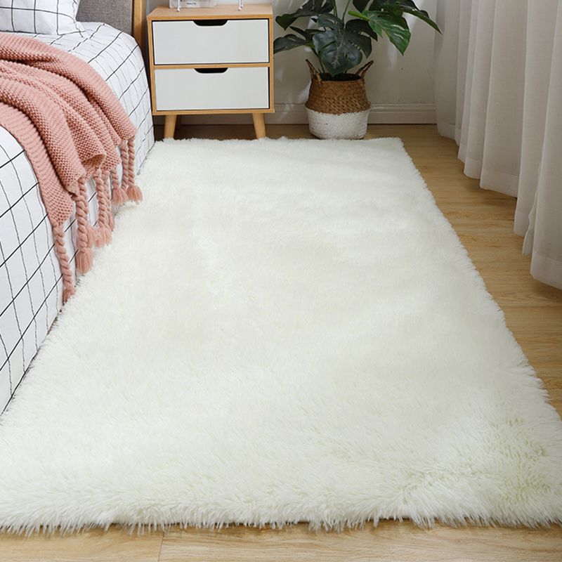Mehrfarbiger, einfacher Teppich, einfarbiger Polypropylen-Teppich, rutschfeste Unterseite, haustierfreundlicher Innenteppich für Schlafzimmer