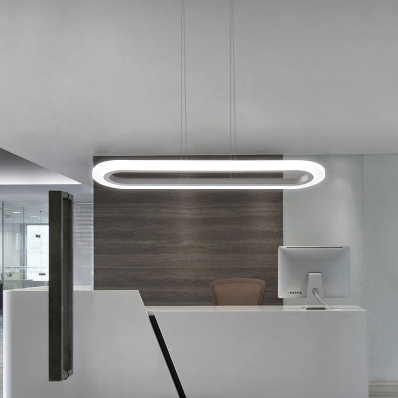 Modern Hanging Lighting Fixture Household LED Chandelier for Sitting Room