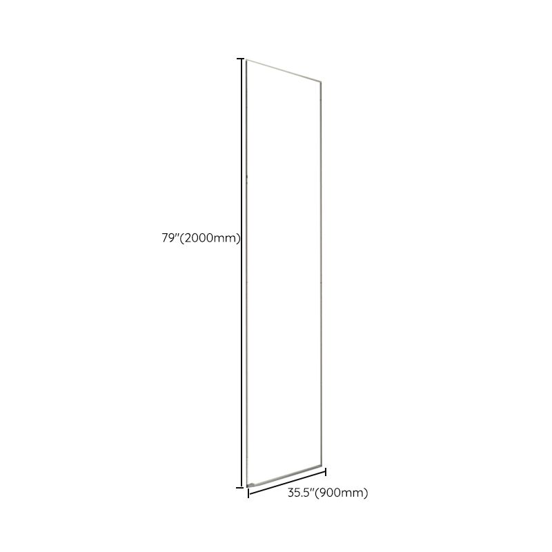 Glass Shower Door Simple One-line Transparent Shower Bath Door