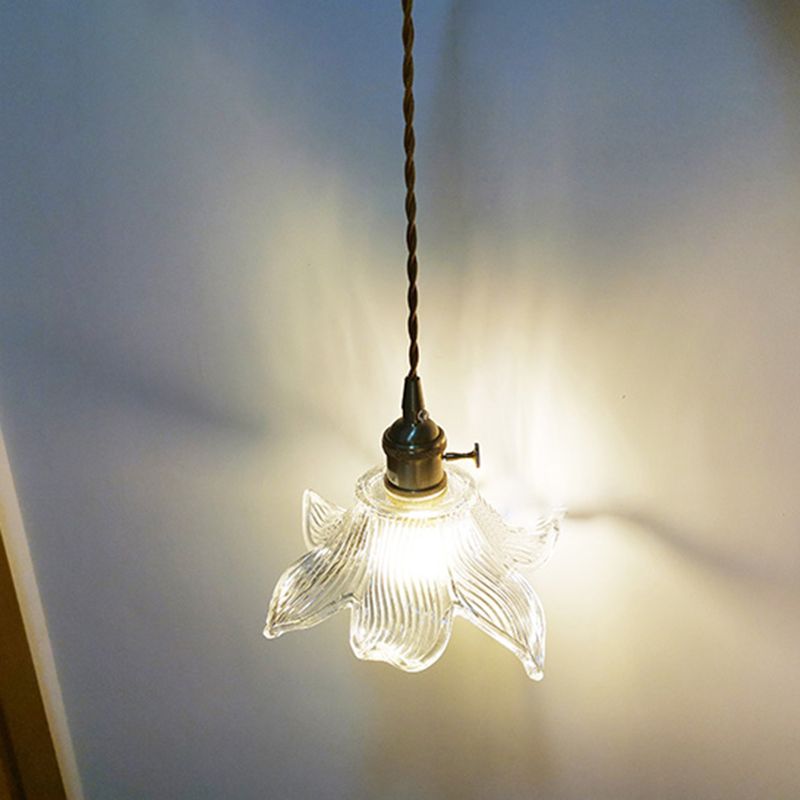 Minimalistische schattierte Wandleuchte Einerbulb klares Glaswandbeleuchtung für Wohnzimmer