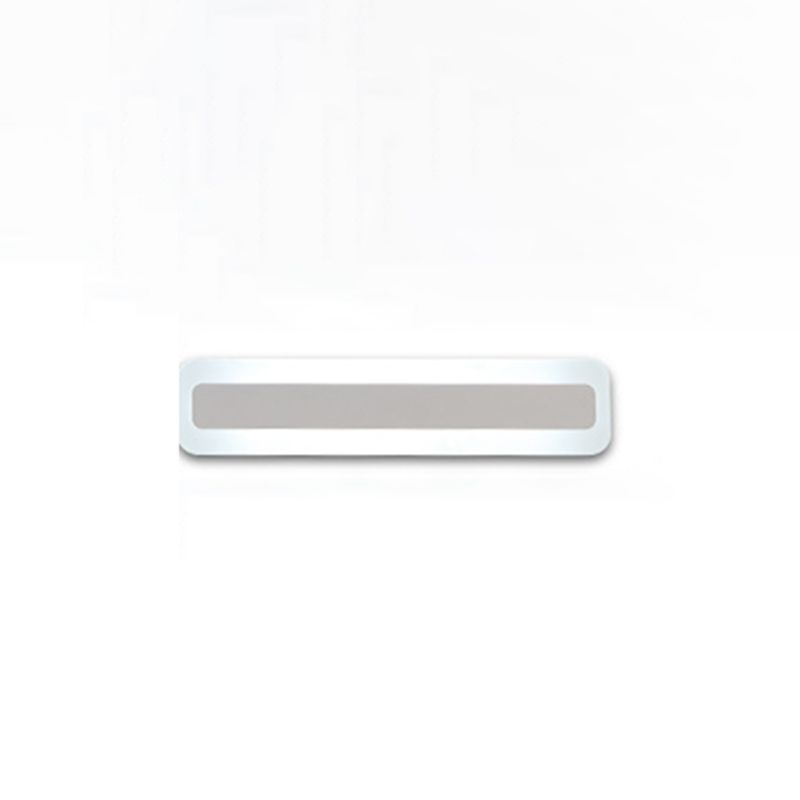 Metal linear Shade Wall Lights Modern 1 Head Wall Mount Fixture in White