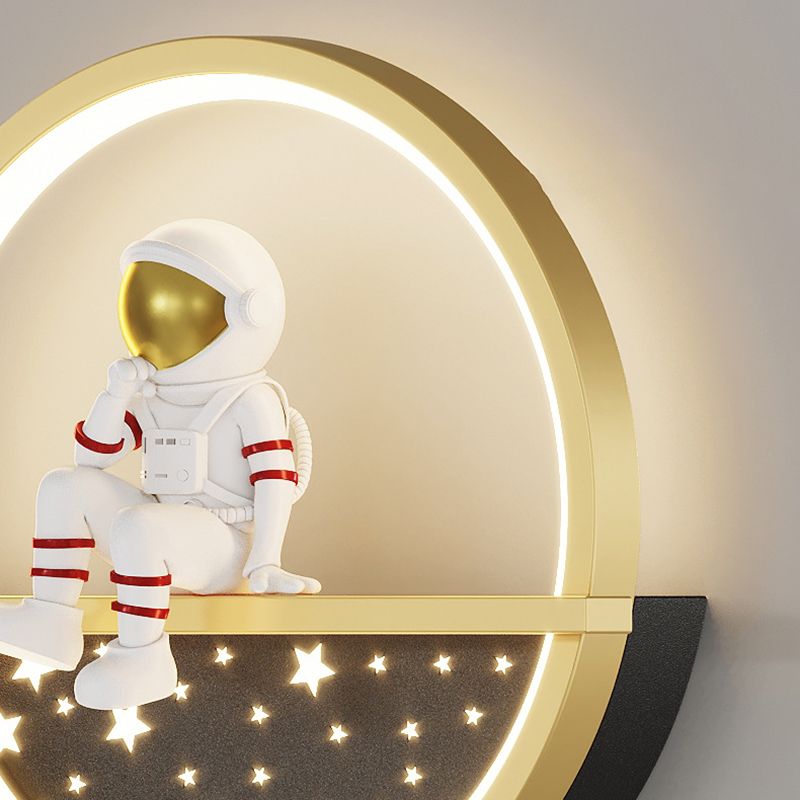 Cartoon LED Wall Mount Light Children Wall Light with Acrylic Shade for Bedroom