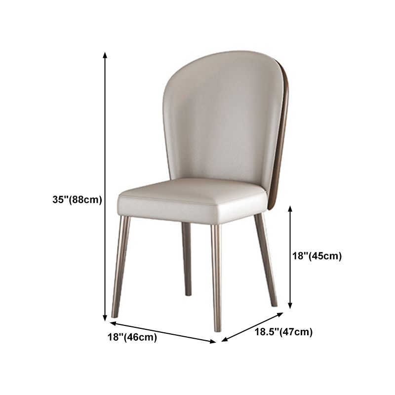Modern 1/4/7 Pieces Dining Table Set with Sintered Stone Top Stainless Steel Dinette Set