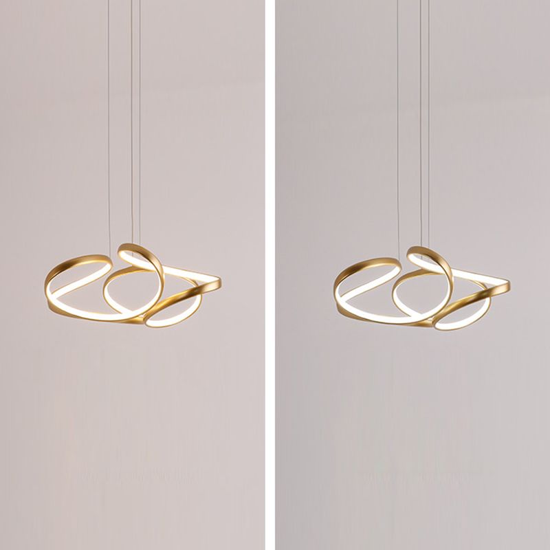 Lámpara de lámpara LED de lámpara de lámpara de onda de metal