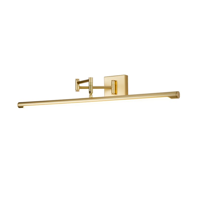 Modern Style Linear Vanity Lighting Fixtures Metal 1 Light Vanity Mirror Lights
