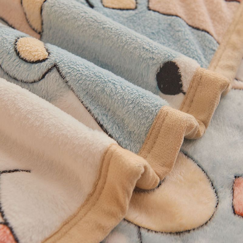 Breathable Sheet Cartoon Pattern Non-Pilling Ultra-Soft Sheet