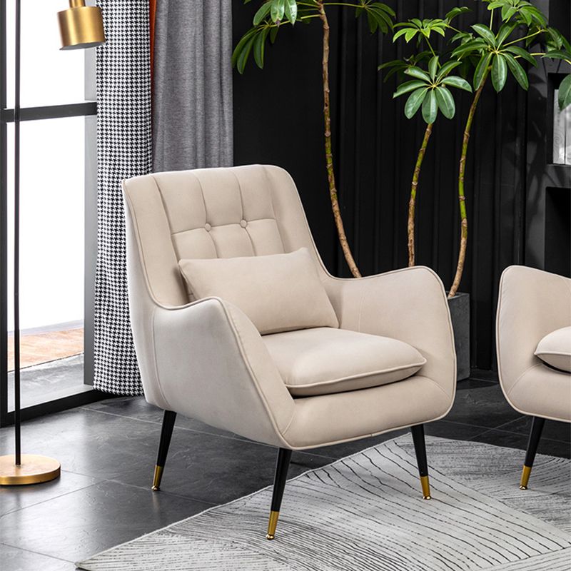 31"L x 30"W x 26"H Accent Chair with Cushions Scandinavian Arm Lounge Chair