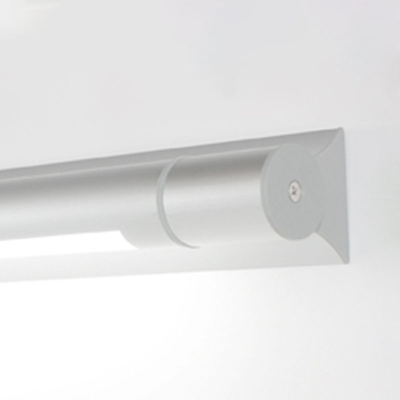 Modern Straight Mirror Light Waterproof Aluminum 1 Light Wall Sconce for Bathroom