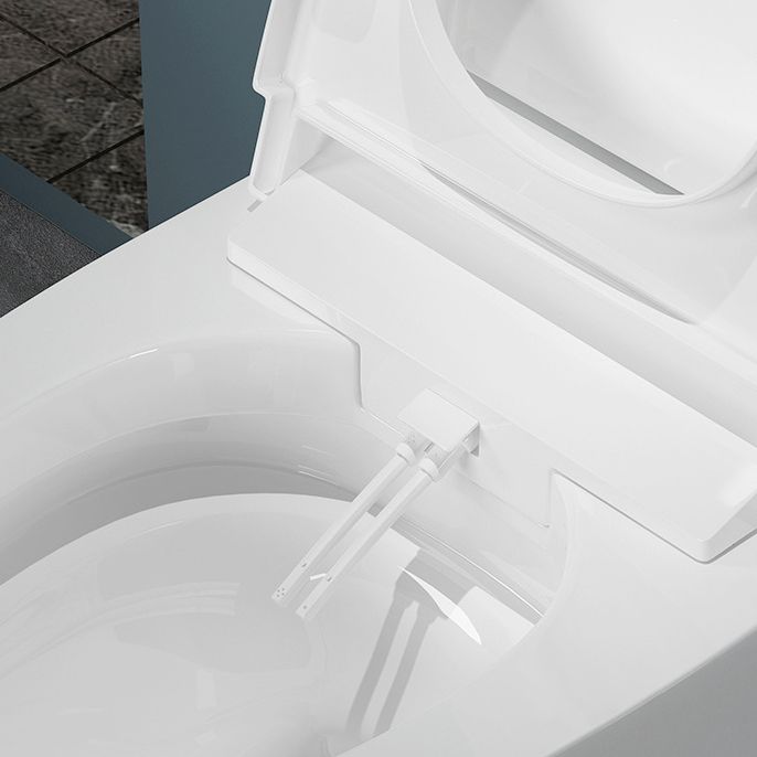 Modern Elong Toilet Bowl One Piece Toilet with Seat for Bathroom